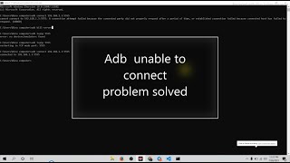 Adb  unable to connect to 192168135555 scrcpy vipcoding [upl. by Cela]