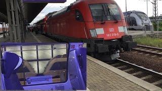 SBahn Mitteldeutschland 2 Mitfahrt BR 182 Taurus Doppelstockwagen S2 BitterfeldLeipzig Citytunnel [upl. by Alletse]