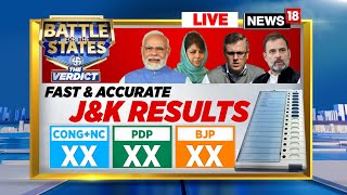 LIVE  JampK Election Results  Jammu Kashmir Assembly Election Result 2024  JKNC  Omar  N18L [upl. by Akimot]