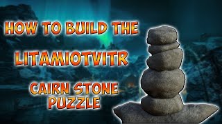 AC Valhalla How To Build The Litamiotvitr Cairn Stone Puzzle [upl. by Neelia]