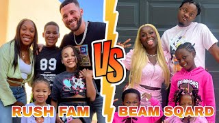 The RUSH Fam VS BEAM Squad Lovely Transformation 👑 From 0 to Now [upl. by Anjanette]