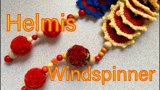 Windspinner häkeln für Anfänger Windspiel häkeln super einfach tutorial häkeln diy crochet [upl. by Alby]