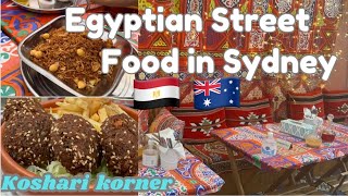 Best Egyptian 🇪🇬 Street Food in Sydney Australia 🇦🇺 [upl. by Nayve490]