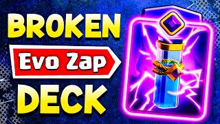 BEST Zap Evolution Deck with a 100 WIN Rate [upl. by Everard]