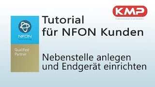 Tutorial für NFON Kunden  Nebenstelle einrichten [upl. by Rolland366]