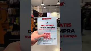 ¿Quieres un vuelo gratis por EUROPA motocard [upl. by Lidstone389]