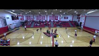 Mayville High School vs Laconia High School JV Womens Volleyball [upl. by Claybourne]