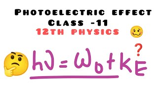 Photoelectric effect physics class 12  Class 11 chemistry viralvideo trending physicsytviral [upl. by Robins330]