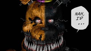 Nightmare Fredbear did what Fnaf Animation [upl. by Aivul576]