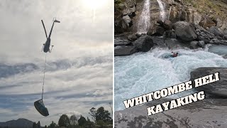 Heli kayaking on the Whitcombe river [upl. by Yerkovich586]