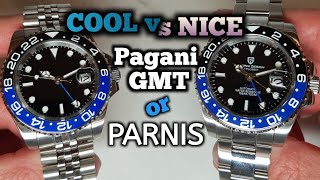 Pagani Design GMT or Parnis GMT  decisions decisions  Shiny Things [upl. by Annaierb]