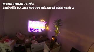 Stairville DJ Lase RGB Pro Advanced 1000 Review [upl. by Esilana]