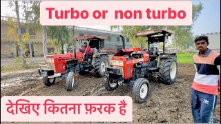 Swaraj 855 turbo amp non turboswaraj turbo farmer power jhondeer mahindra viral [upl. by Rowney97]