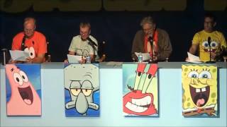 SpongeBob Live Read of Help Wanted Sept 7 2013 FULL EVENT [upl. by Burwell]