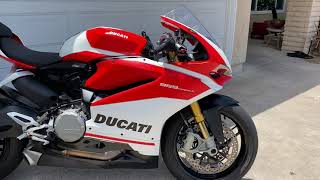 Ducati Panigale 959 Corse Edition oem exhaust sound [upl. by Eirotal112]