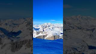 Tignes 🏔️❄️ glacier glacierdelagrandemotte tignes mountains snow winter savoie france [upl. by Neenej]