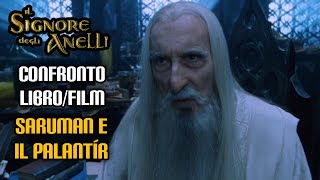 Il Signore degli Anelli confronto librofilm Saruman e il Palantír [upl. by Lewin]