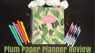 Best customizable and efficient planner Plum Paper Planner Review [upl. by Owen]