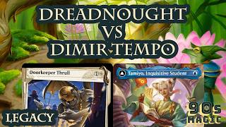 Phyrexian Dreadnought vs Dimir Tempo MTG Legacy [upl. by Higinbotham604]