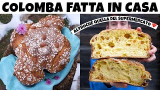 COLOMBA DI PASQUA FATTA IN CASA  la ricetta migliore che puoi trovare farai un figurone  DZ [upl. by Navanod]