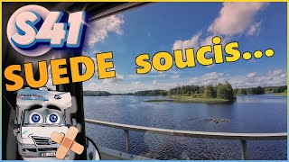 SUEDE un soucis  notre descente vers la France campingcar vanlife scandinavia [upl. by Maure]