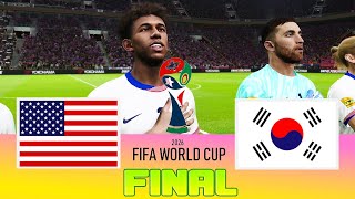 USA vs SOUTH KOREA  Final FIFA World Cup 2026  Full Match All Goals  Football Match [upl. by Elyse]