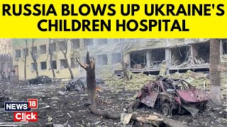 Russian Missile Attack On Ukraine Kills At Least 20 People And Hits A Children’s Hospital  N18G [upl. by Richma]