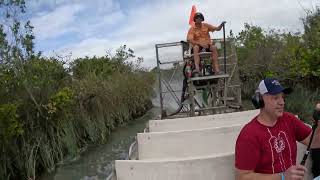 Florida Everglades Airboat VIP Experience with Alligator Farm [upl. by Suolkcin]