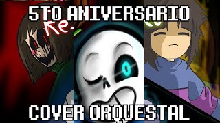 MEGALÓMANO  5TO ANIVERSARIO DE GLITCHTALE l Cover Orquestal Español l CamilaCuevas [upl. by Hallvard]