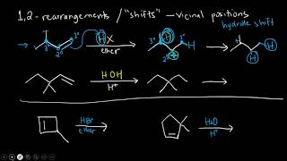 ORGCHEM 13c  14Addition Hydride Shifts and Methide Shifts [upl. by Risser687]