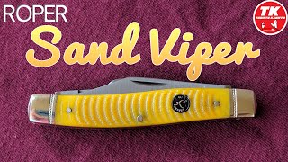 Roper Sand Viper Stockman RP0001CAR Pocket Knife [upl. by Meara]