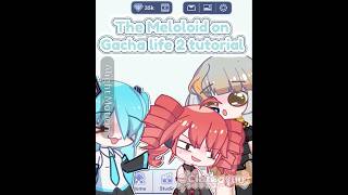 Making the Meloloid on gacha life 2 ‼️ tutorial ✨ gacha gachatutorial vocaloid shorts [upl. by Nnaeiram]