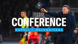 LIVE  La conferenza stampa di Mister Mazzarri alla vigilia di Napoli  Salernitana [upl. by Kral]