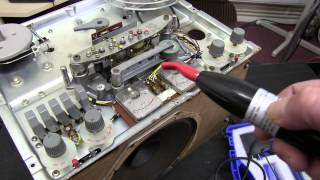 How to Degauss and how to DC erase tapes Reel to Reel [upl. by Kerry696]