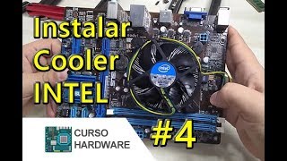 🚩Como Instalar o Cooler BOX Original INTEL  Curso de Hardware Grátis 4 [upl. by Stag]