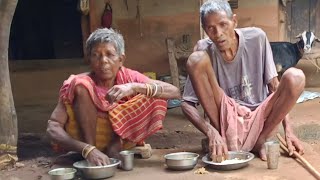 rural old poor grandma cooking MUSHROOM CURRY  what type food eat indian poor man  village life [upl. by Trilbi]