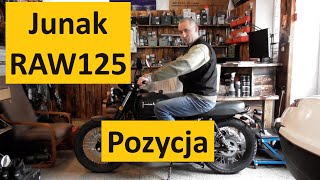 Junak RAW125  pozycja quotw siodlequot [upl. by Anirac]