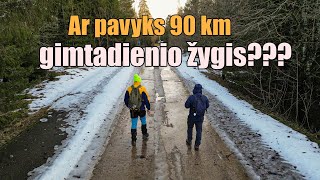 Švenčiu gimtadienį žygyje einu 90 km [upl. by Conah392]