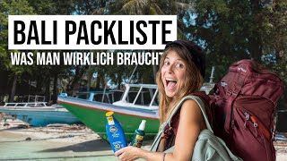 Reise Packliste für Bali ampAsien  Alle Dokumente Apps Kosmetik amp Kleidung l Einreise aktuell [upl. by Mehitable161]