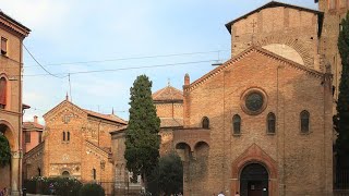 Basilica of St Stephen Basilica di Santo Stefano Bologna EmiliaRomagna Italy Europe [upl. by Htiekel210]