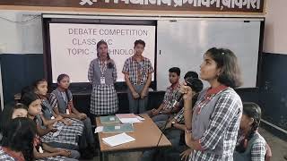 DEBATE COMPETITION IN CLASS ROOM OF KVSTOPIC TECHNOLOGY AMAZING PERFORMANCE OF STUDENTS [upl. by Peppie531]