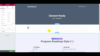 Elementor Progress Roadmap Widget  Elements Ready [upl. by Lainad761]