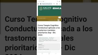 Curso Terapia Cognitivo Conductual aplicada a los trastornos mentales prioritariosMódulo 2EDUCADS [upl. by Osugi645]