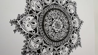 Zentangle Inspired Art 3 [upl. by Animaj]