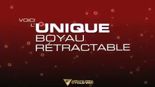 ▶Boyau Rétractable RétraFlex Cyclo Vac  aspirateurcyclovacch [upl. by Nairda]