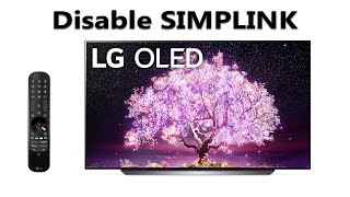 How To Stop LG Smart TV From Turning On HDMI Connected Devices  Disable SIMPLINK On LG Smart TV [upl. by Eitteb]