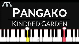 Pangako Kindred Garden  Piano Tutorial [upl. by Cirad]