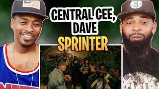 AMERICAN RAPPER REACTS TO Central Cee x Dave  Sprinter Music Video [upl. by Mickey]