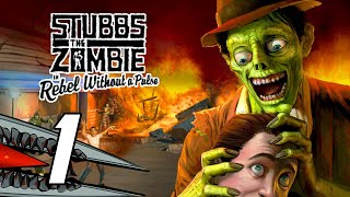 Stubbs the Zombie in Rebel Without a Pulse Remaster  Gameplay Walkthrough Part 1 PS5 [upl. by Ahsirtak]