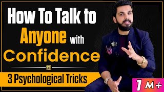 How to Talk to Anyone with Confidence  3 Psychological Tricks  Communication Skills  PRT [upl. by Trocki]